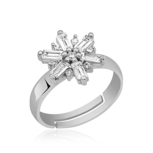 Supertrend ​gümüş Rüzgar Gülü Yüzük - Image 1