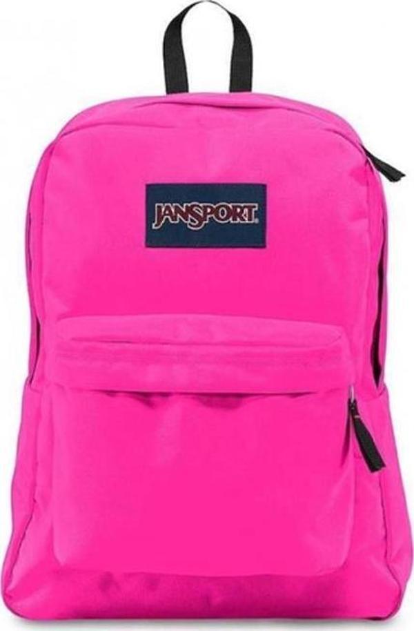 Jansport Superbreak Sırt Çantası Ultra Pembe - Image 1