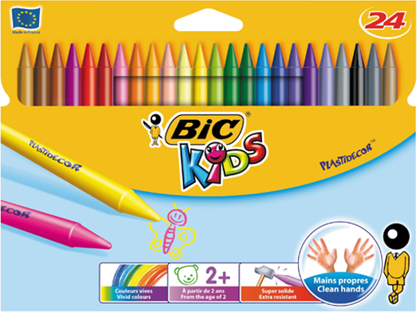 Bic Silinebilir Pastel Boya 24 Renk 829772 - Image 1