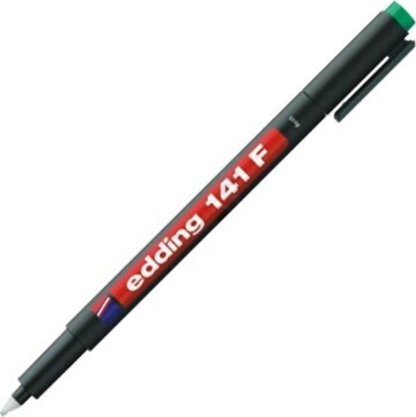 Edding Asetat Kalemi Permanent Yeşil E-141F (10 Lu Paket) - Image 1
