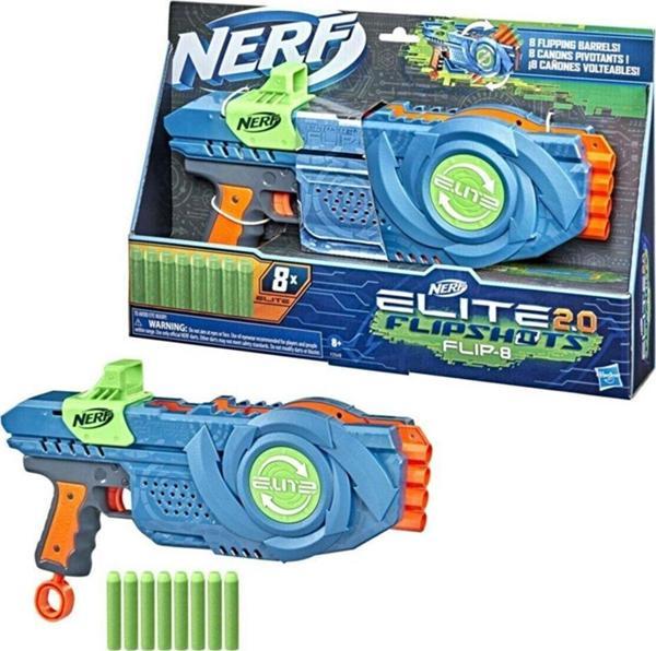 Hasbro Oyuncak Nerf Silah Elıte 2.0 Flip 8 Mermili F2549 - Image 1
