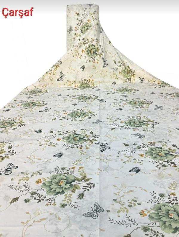 Elart pamuk Tek kişilik pike takımı çarşaflı Evony - Image 1