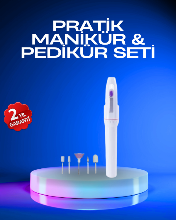 Taşınabilir Profesyonel Elektrikli Tırnak Matkap Seti – Sessiz, Güçlü ve Dayanıklı - Image 1