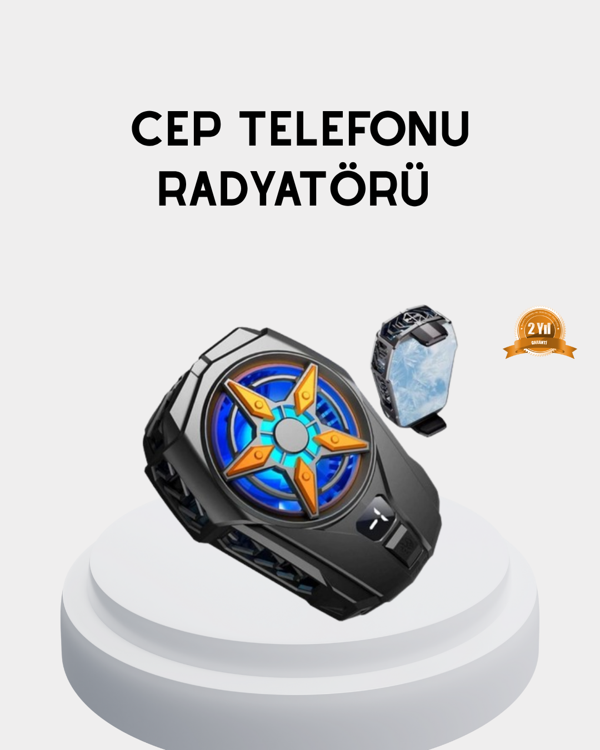 Yarı İletken Cep Telefonu Radyatörü 2 Hız Kademeli Dijital Ekranlı - Image 1