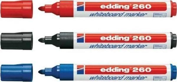 Edding 260 Beyaz Tahta Kalemi 3’lü Set - Image 1
