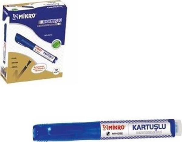 Mikro Kartuşlu Beyaz Tahta Kalemi Mavi 12’li 358057 - Image 1