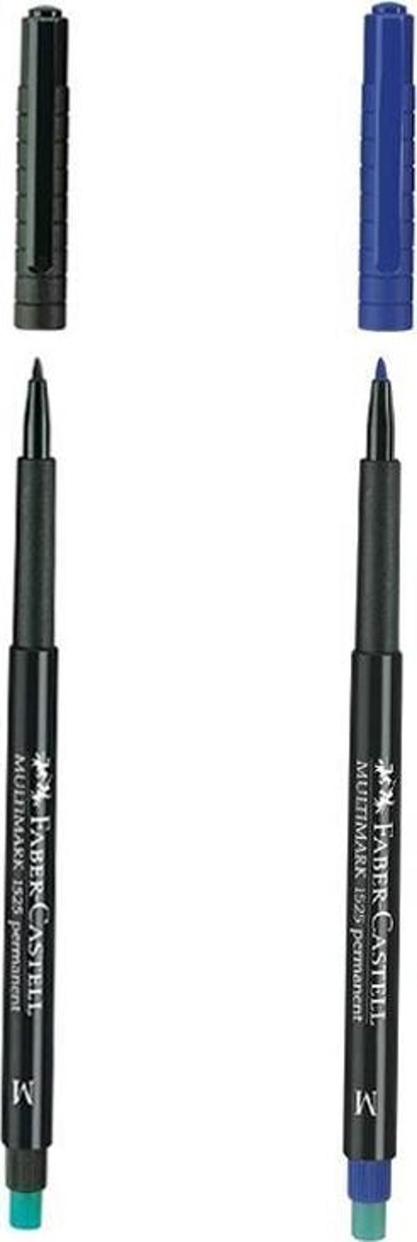 Faber-Castell Multimark Permanent Asetat Kalemi M 2’li Set - Image 1