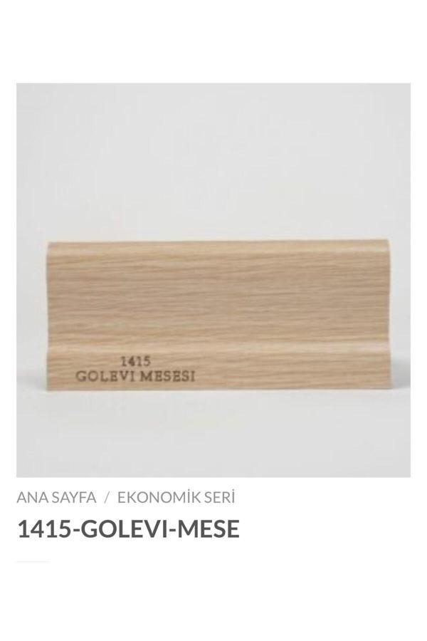 By İstanbul 6Cm Laminat Süpürgelik 25 Mt 10 Adet Finiş Folyo Kaplama Gölevi Meşe - Image 1