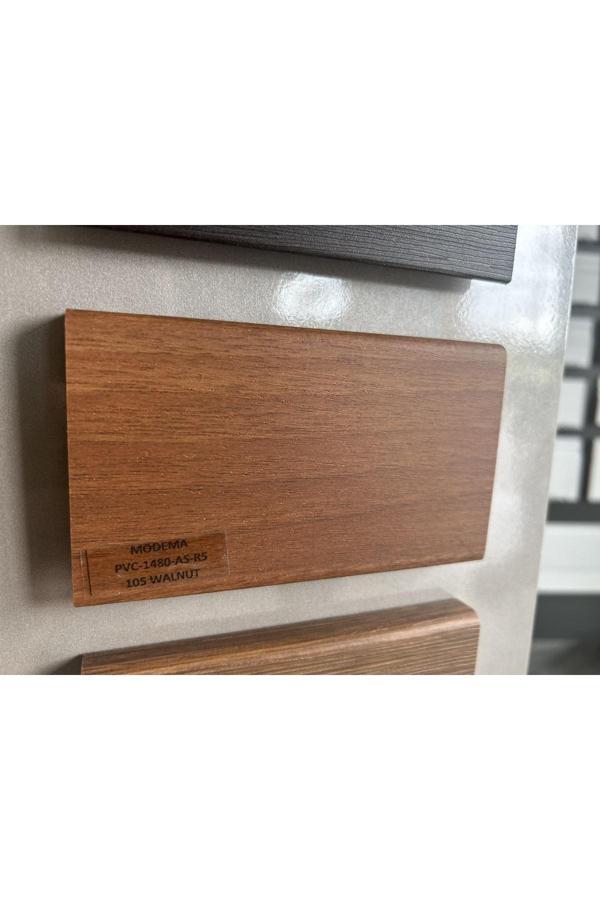 By İstanbul Modema 8Cm Renkli Pvc Kaplama Parke Süpürgelik Modelleri 105 Walnut - Image 1