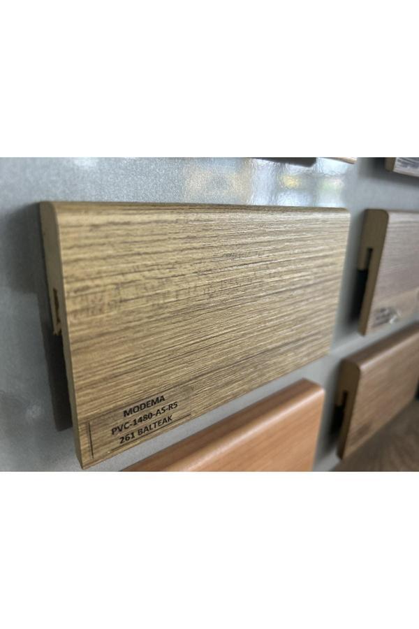 By İstanbul 8Cm Renkli Pvc Kaplma Parke Süpürgelik 261 Balteak - Image 1