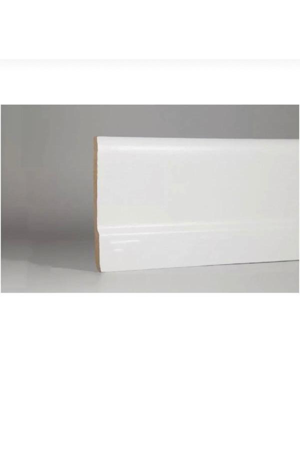 By İstanbul 8 Cm S501 Lake Beyaz Laminatparke Süpürgelik Finish Folyo - Image 1