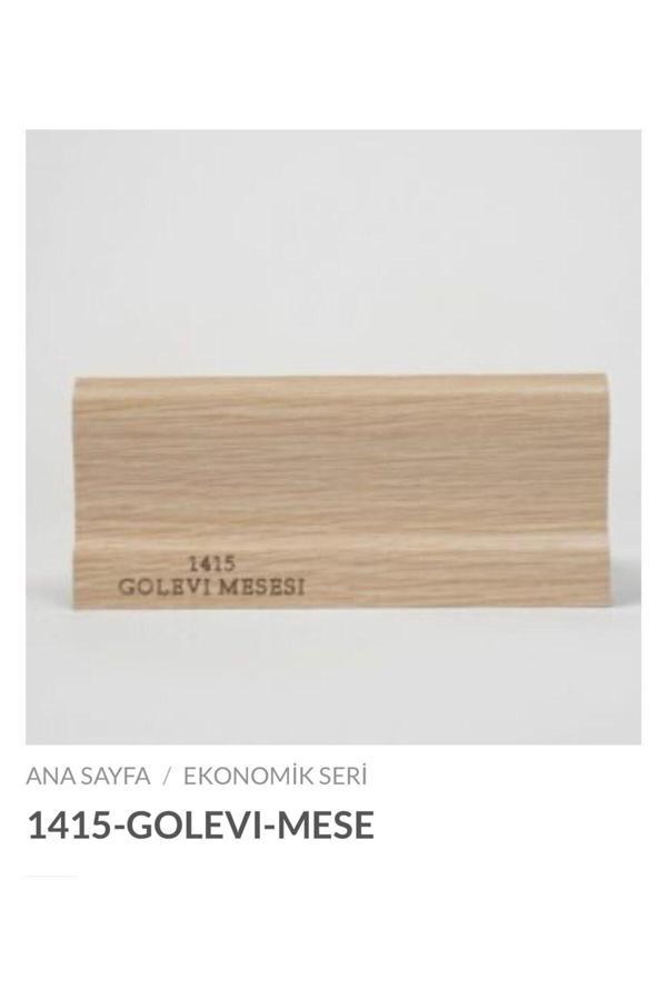 By İstanbul 6 Cm Laminat Süpürgelik Modeli 1415 Gölevi Meşe Finiş Folyo Kaplama - Image 1