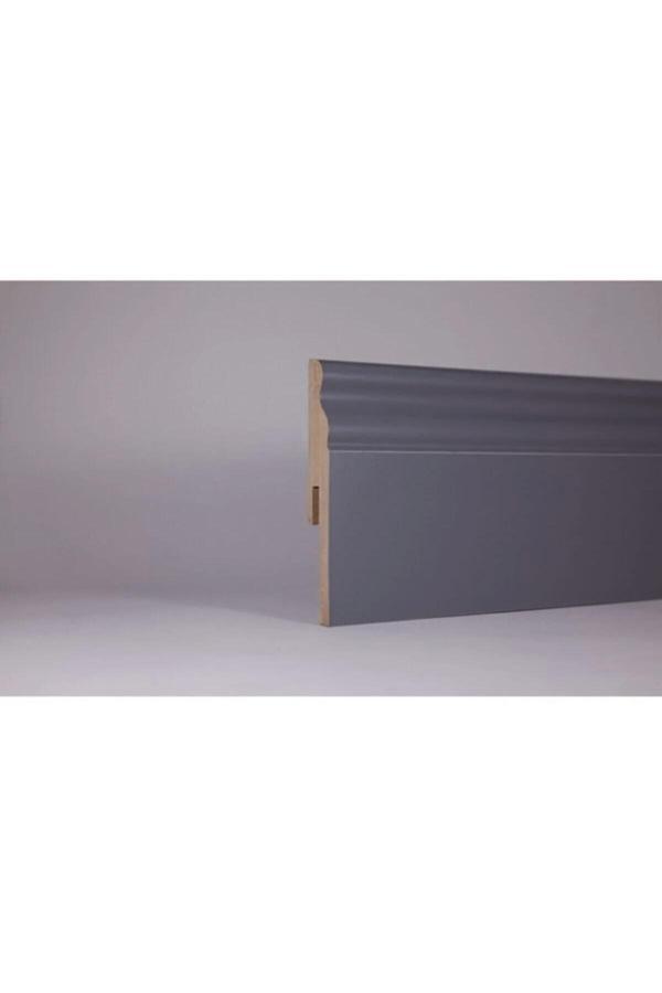 By İstanbul Yalı Serisi Antrasit 10Cm Galata Model Süpürgelik Pvc - Image 1