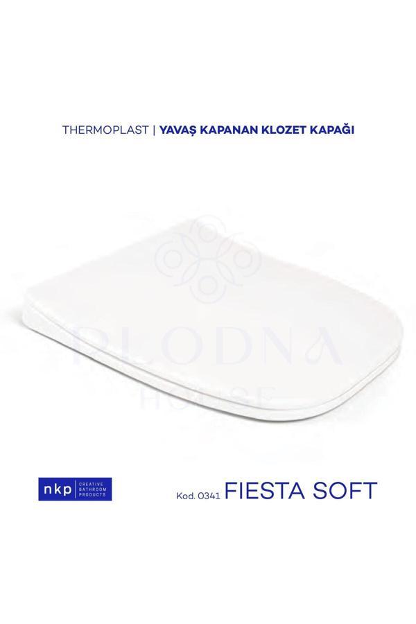 Plodna House Fiesta Soft Yavaş Kapanır Klozet Kapağı - Image 1