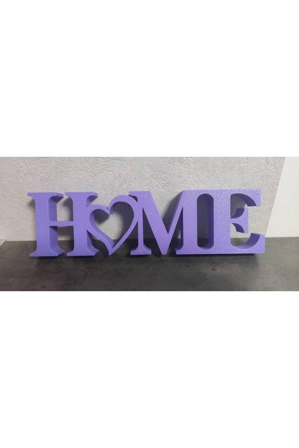 Plodna House Home Yazılı Dekoratif Biblo Masaüstü Dekor Plastik 22X6Cm - Image 1