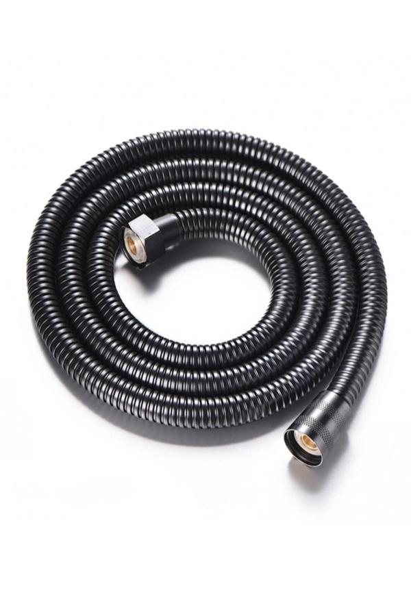 Plodna House Banyo Duş Hortumu Siyah 150Cm - Image 1
