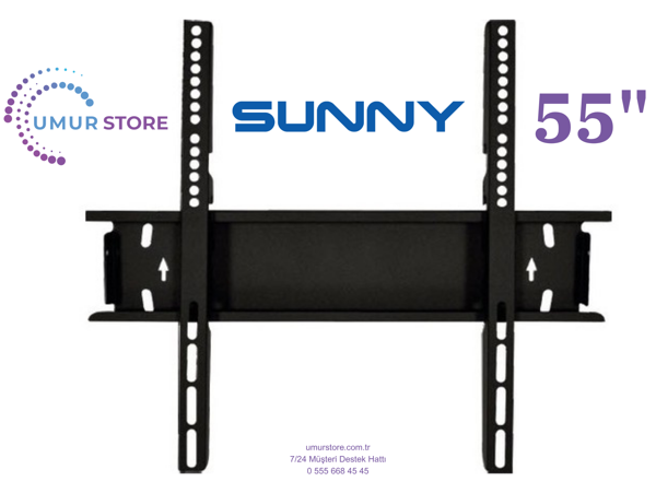 Sunny SN55UAL253-0276 55’’ 140 Ekran Uyumlu Lcd Led TV Sabit Duvar Askı Aparatı - Image 1