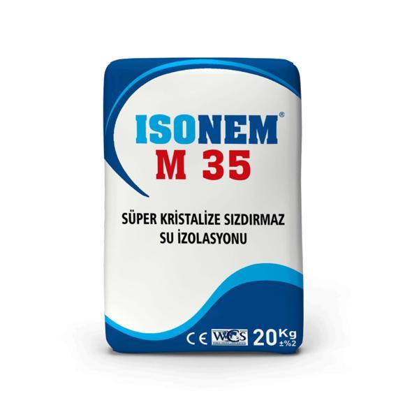 ISONEM M35 Süper Kristalize Sızdırmaz Sıvı Yalıtım Malzemesi 20 Kg - Image 1
