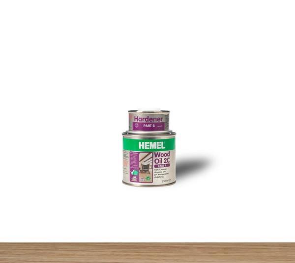 Hemel Wood Oil 2C A+B Bileşen Ahşap Yağı Şeffaf 0,3 Lt - Image 1