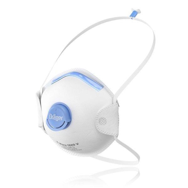 Drager X-plore® Aktif Karbonlu 1320 V Odour FFP2 D Ventilli Odour Toz Maskesi 10 lu paket - Image 1