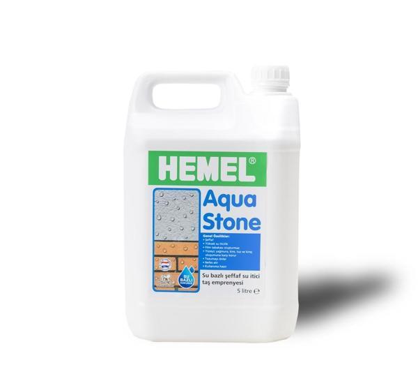 Hemel Aqua Stone Su Bazlı Doğal Taş Koruyucu Emprenye Şeffaf 5 Lt - Image 1