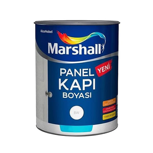Marshall Su Bazlı Amerikan Panel Kapı Boyası Beyaz 0,75 Lt - Image 1