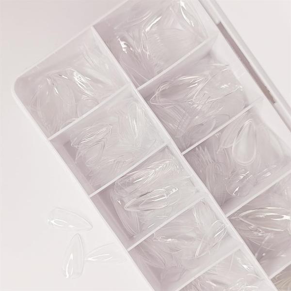 GEL Tips, Şeffaf (Badem), kutuda 550 adet - Image 1