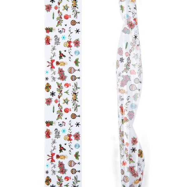 Folyo tırnak tasarım 1metre Yılbaşı 10 - Image 1