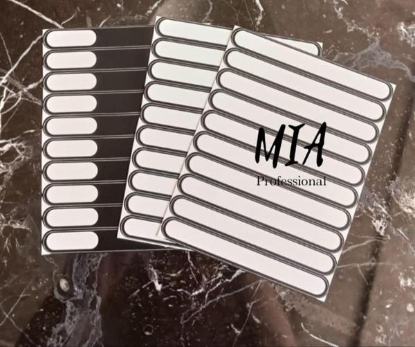 Kartela  için stiker beyaz 10 adet - Image 1