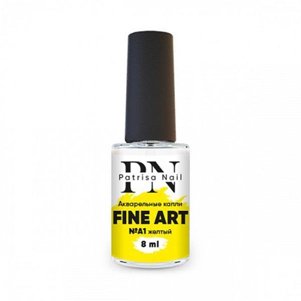 Sulu Boya Fine Art A1, Akvarel Damla Sarı 8 ml - Image 1