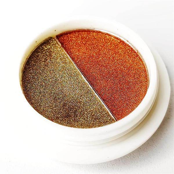 Çift renkli krom tırnak tozu - ayna efekti Renk № 01  - Image 1