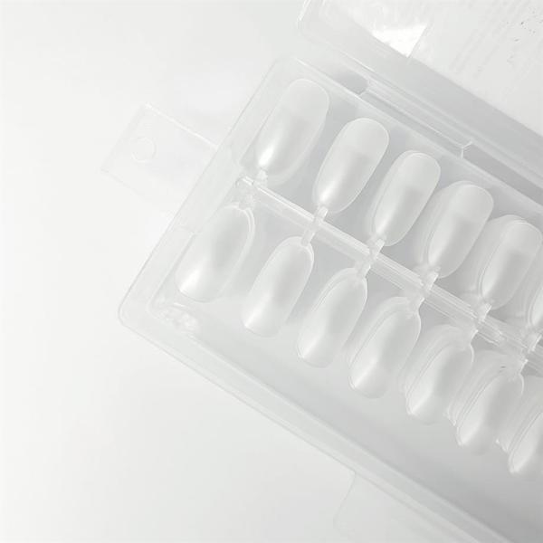 GEL Tips, Şeffaf (Badem), kutuda 504  adet - Image 1