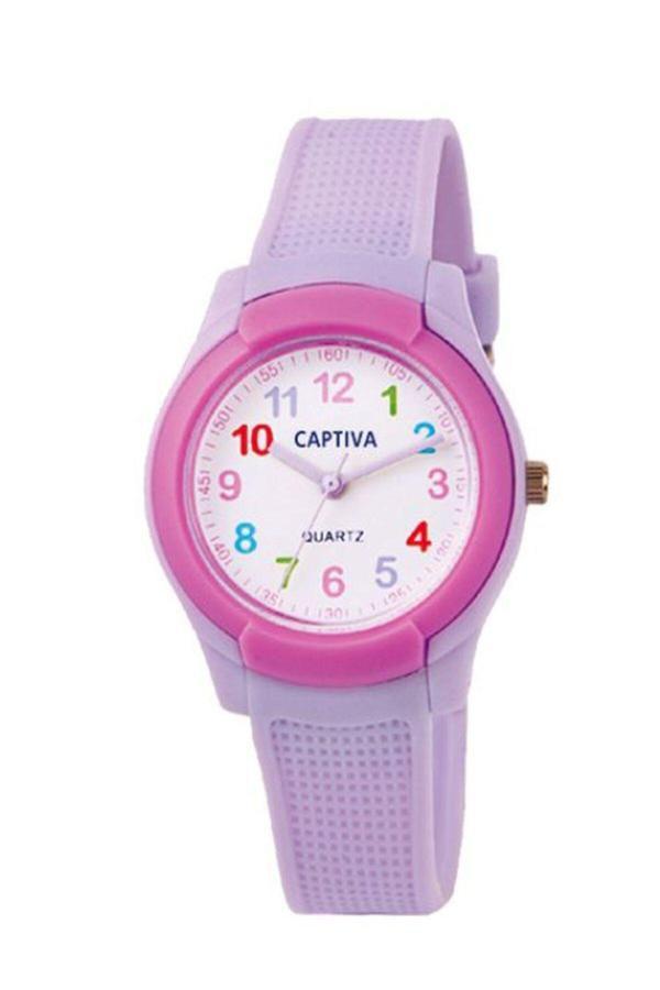 Captiva Analog Rakamlı 30 Metre Suya Dayanıklı Spor Çocuk Kol Saati 8817L - Image 1
