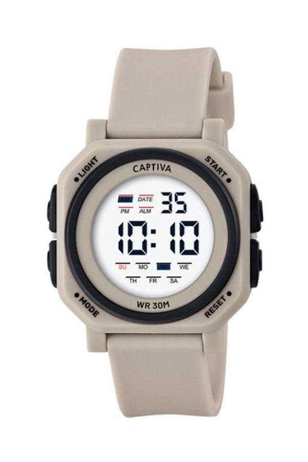 Captiva Dijital 30 Metre Suya Dayanıklı Işıklı Alarmlı Kronometreli Takvimli Çocuk/Genç Kol Saati - Image 1