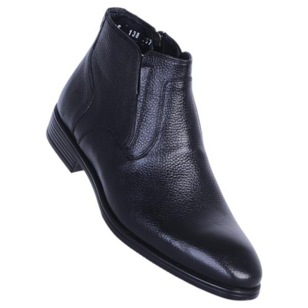Censay 138 Siyah Zigana Erkek %100 Deri Kürklü Bot - Image 1