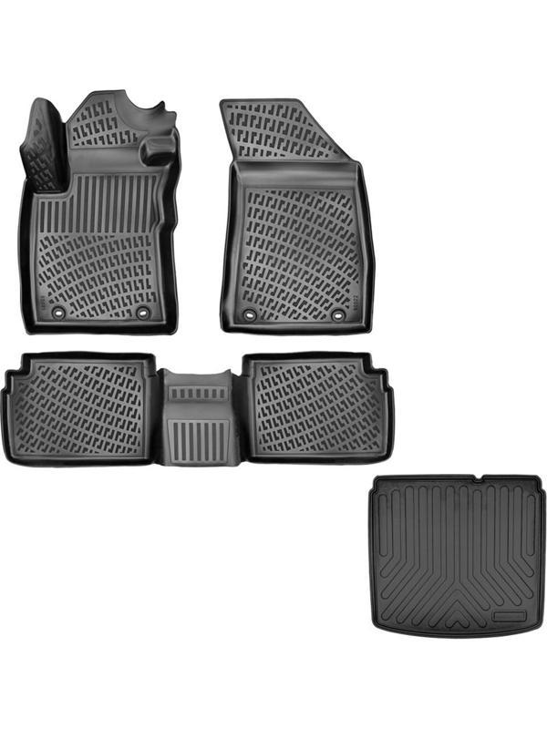 Rizline Mg Zs 3D Havuzlu Paspas ( Benzinli Araç ) + 3D Bagaj Havuzu Alt Kısım Uyumlu 2021 Sonrası - Image 1