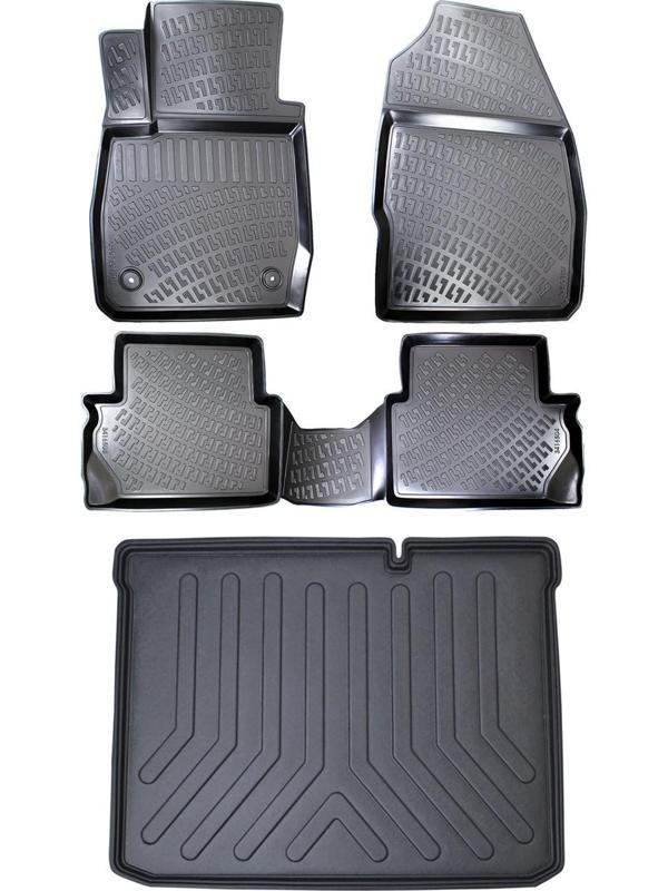 Rizline Ford Puma 2019 sonrası 3D Paspas+Alt Bagaj Havuzu Seti - Image 1