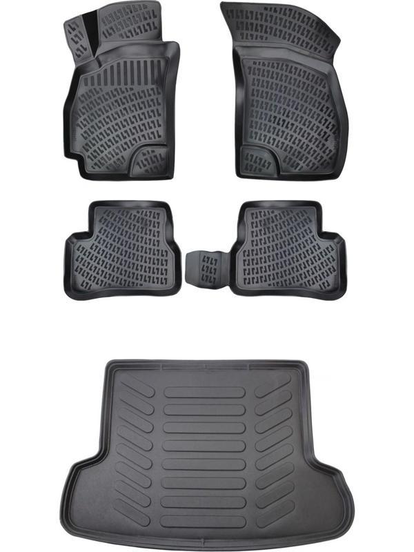 Rizline Hyundai Accent Admire 3D Havuzlu Paspas 2000-2005 + Bagaj Havuzu - Image 1