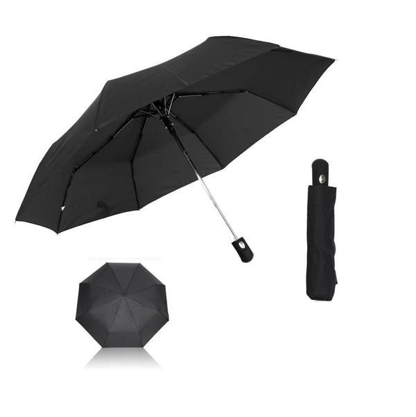 Tam Otomatik 8 Telli Siyah Şemsiye - Image 1
