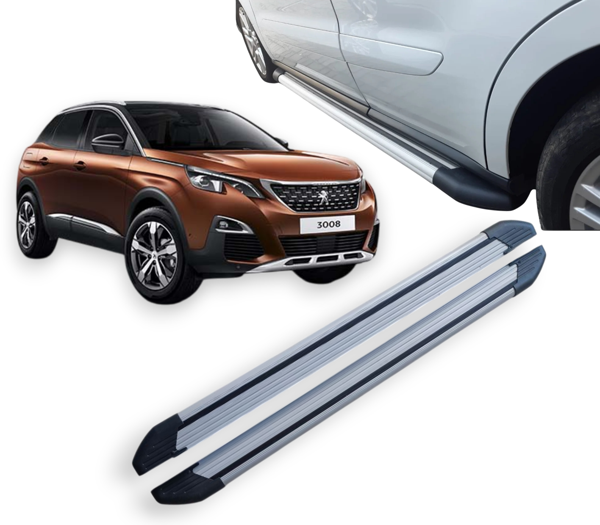 Peugeot 3008 2016 2017 2018 2019 2020 2021 Yan Basamak Yan Koruma - Image 1