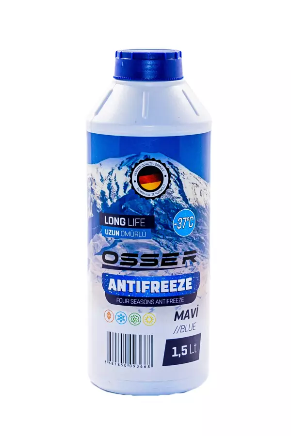 OSSER Antifriz 1,5 LT Mavi -37 Derece - Image 1