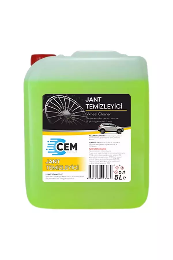 CEM CAR CARE Jant Temizleyici ve Parlatıcı 5 KG - Image 1