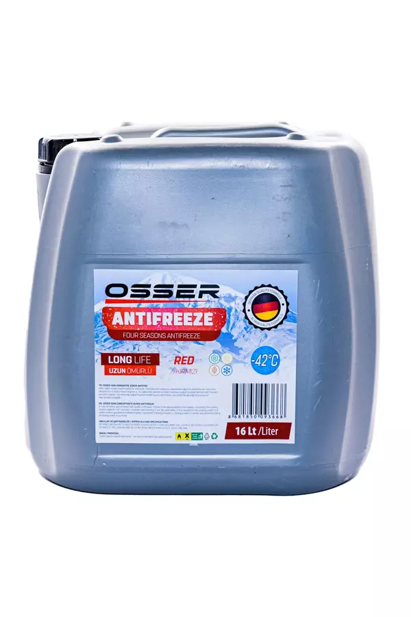 OSSER Antifriz 16 LT Kırmızı -42 Derece - Image 1