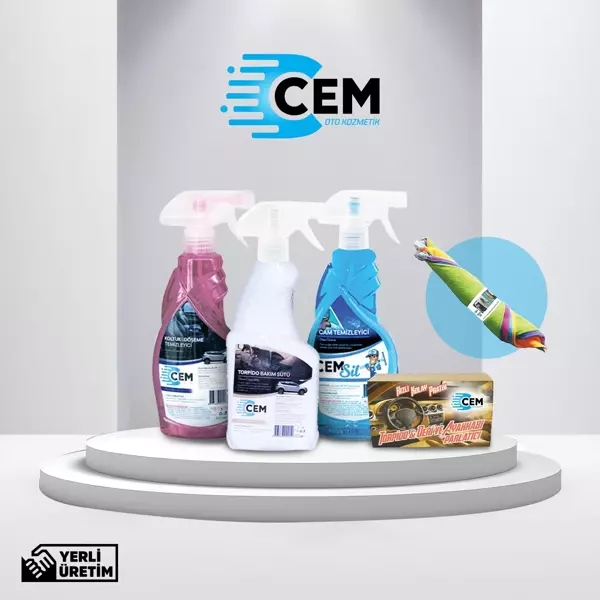 CEM CAR CARE Oto İç Bakım ve Temizlik Seti - Image 1