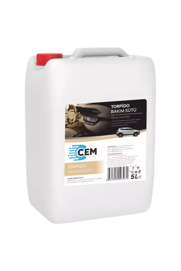 CEM CAR CARE Torpido Bakım Sütü 5 KG - Image 1