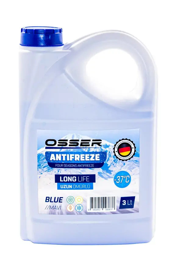 OSSER Antifriz 3 LT Mavi -37 Derece - Image 1