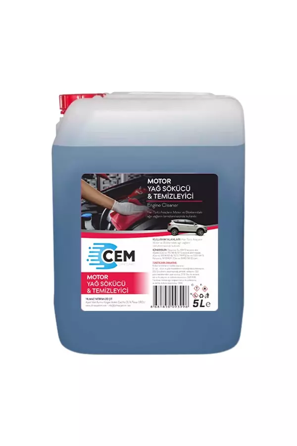 CEM CAR CARE Motor Yağ Sökücü ve Temizleyici 5 KG - Image 1