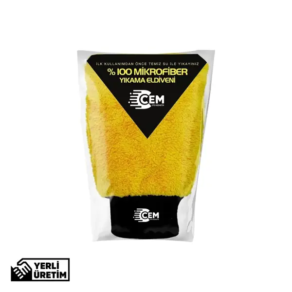 CEM CAR CARE Mikrofiber Yıkama Ve Pasta Eldiveni - Image 1