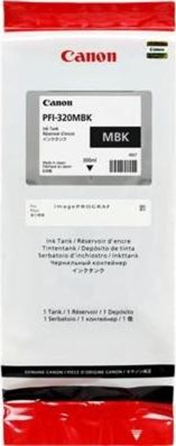 Canon Pfi-320Mbk Matte Black Mat Siyah Plotter Kartuş Tm-200-300-305 - Image 1