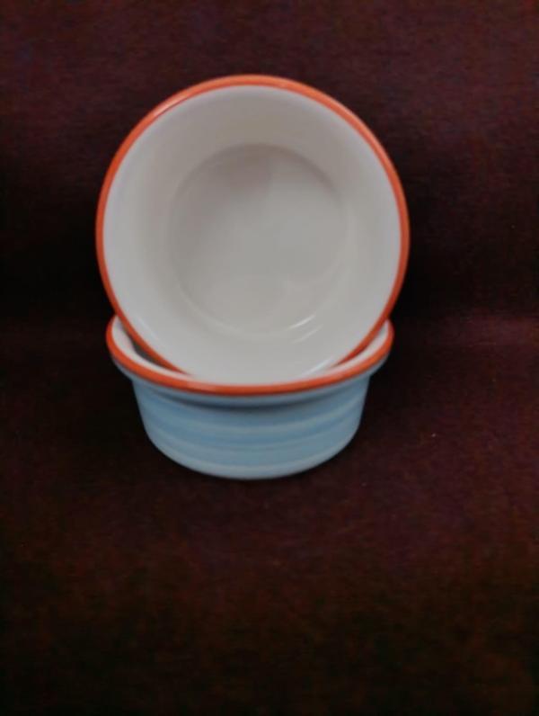 Raccoon Turnetli Mavi Seramik Mama Ve Su Kabı 300ml - Image 1